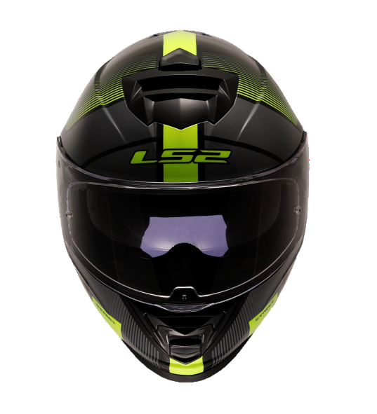 LS2 HELMET FF800 STORM II EPIC BLACK YELLOW-06 - Image 4