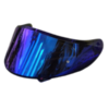 AXOR NIGHT BLUE VISION VISOR FOR ALL AXOR APEX HELMET