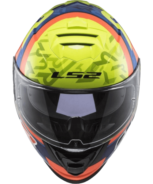 LS2 HELMET FF800 STORM II SALVADOR REPLICA BLUE H-V YELLOW.-06 - Image 3