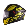 Ignyte IGN-4 CHROME GLOSSY BLACK WITH NEON Helmet