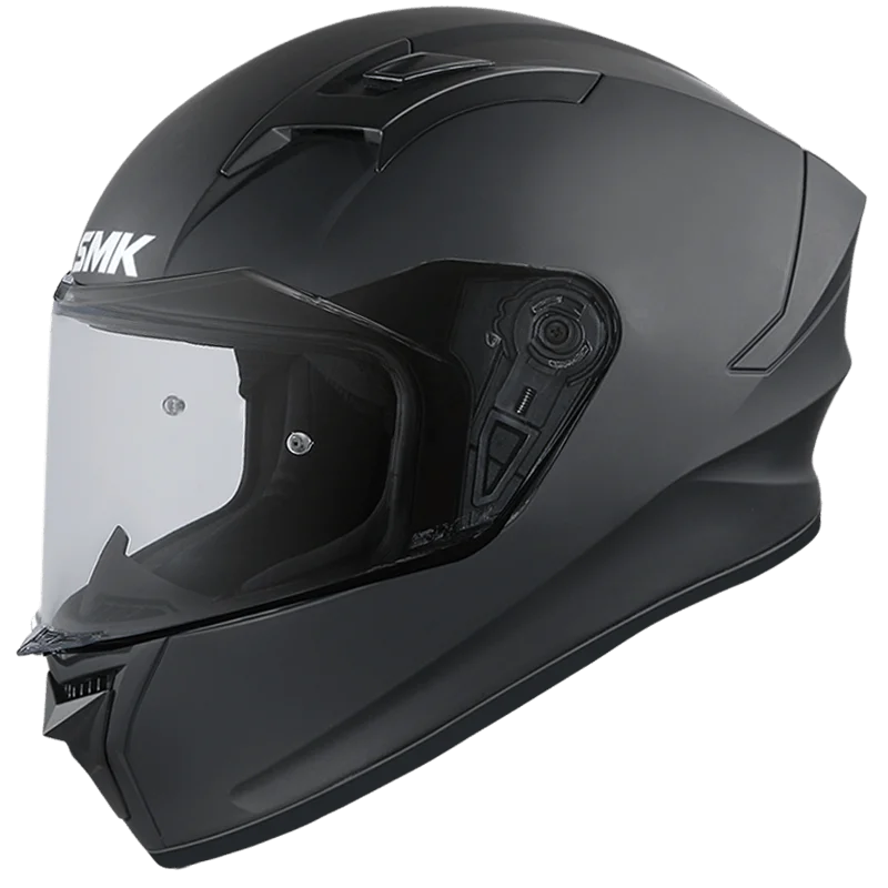 SMK STELLAR SOLID MA200 MATT-BLACK FULL FACE HELMET
