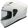 SMK STELLAR SOLID GL100 GLOSSY-WHITE FULL FACE HELMET
