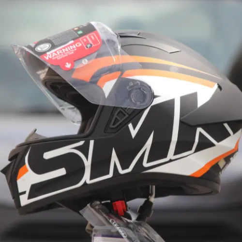 SMK STELLAR-STAGE MA217 MATT FULL FACE HELMET - Image 2