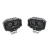 HJG LED Pods Light 2PCS Spot Fog Lights 4inch 48W Spot Beam LED Work Lights for Motor SUV ATV Truck Boat Pack of 2 pcs