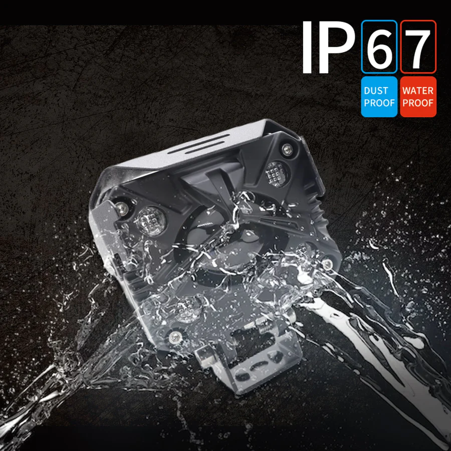 HJG 80W Yellow/White & Multicolour Fog Light For Universal Bike,Car,Truck and other Vehicles (pack of 2 pcs) - Image 5