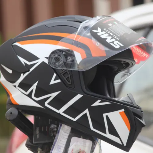 SMK STELLAR-STAGE MA217 MATT FULL FACE HELMET - Image 4