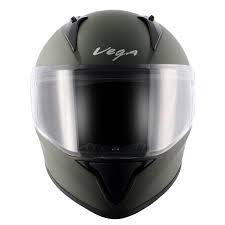 VEGA BOLT SOLID DULL BATTLE GREEN HELMET - Image 3