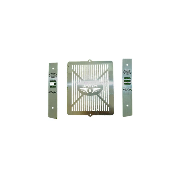 Jawa 42 Bobber Footrest, Visor, Backrest, Radiator & Headlight Grill Tourer Combo - Image 4