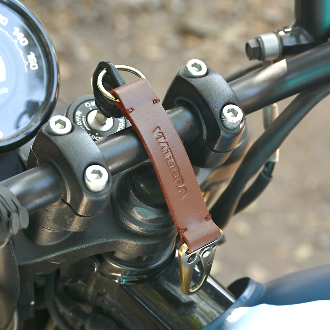 Viaterra Leather Key Holder - Brown - Image 3