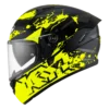 KYT NFR Neutron Yellow Gloss Helmet