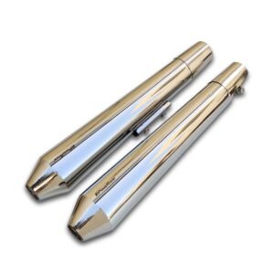 Powerage Slipon Exhausts for Super Meteor 650 – Polished