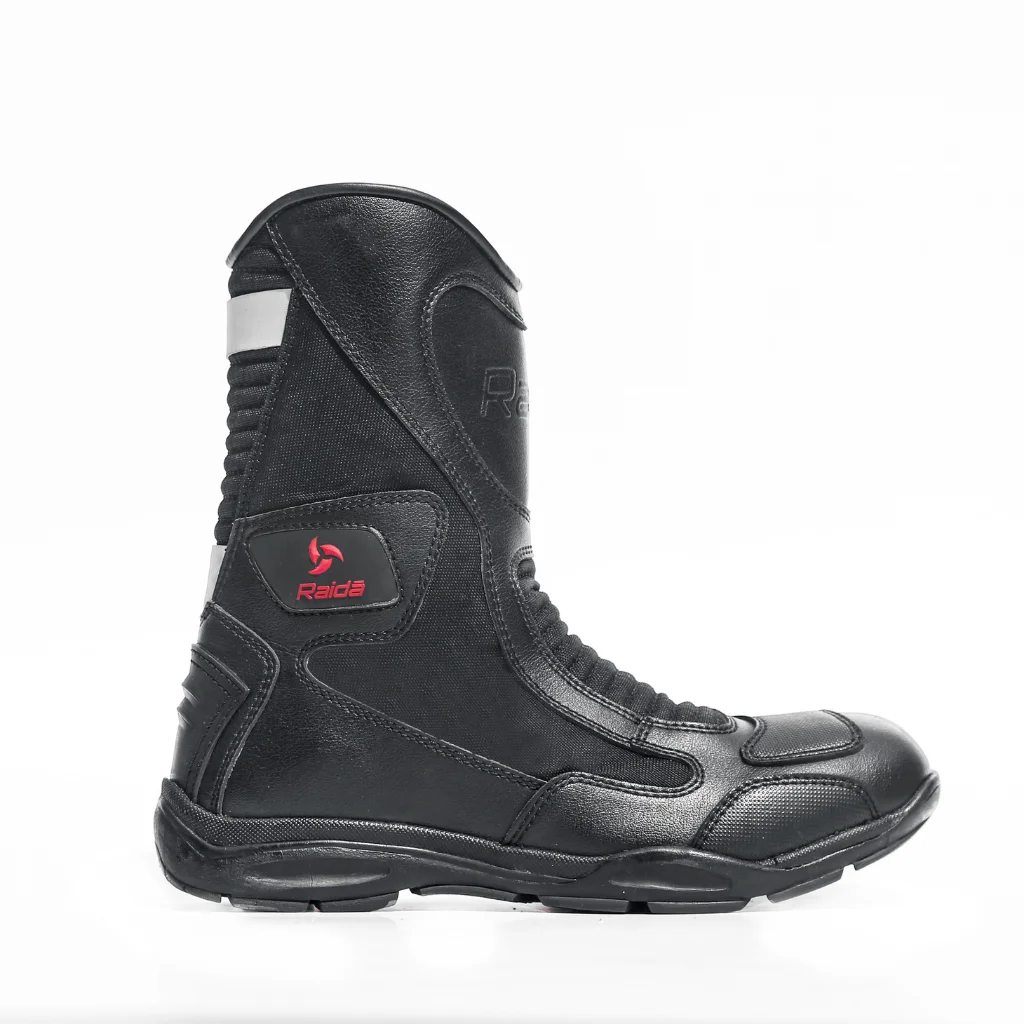 Raida Discover Motorcycle Riding Boots Black New - Image 3