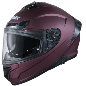 SMK-TYPHOON SOLID MA300 WINE-RED FULLFACE-HELMET