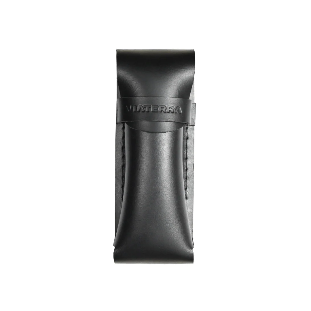 Viaterra Leather Sunglass Case - Black - Image 3