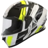 SMK STELLAR SWANK MA124 MATT FULL FACE HELMET