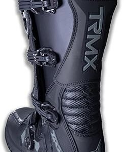TIGER TR T3 Motorcycle Riding Boots Black for Racing and Motocross