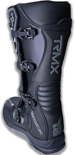 TIGER TR T3 Motorcycle Riding Boots Black for Racing and Motocross