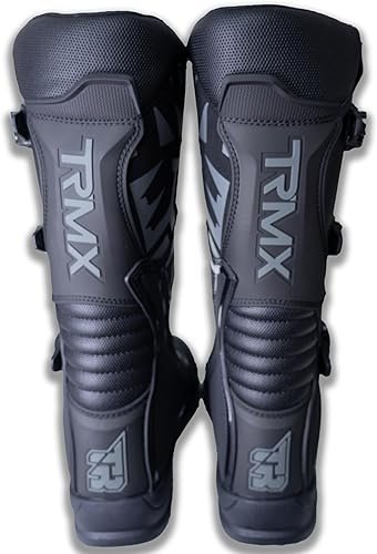 TIGER TR T3 Motorcycle Riding Boots Black for Racing and Motocross