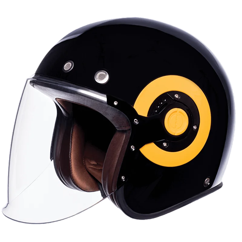 SMK RETRO JET SOLID BLACK GL-240