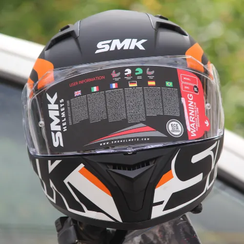 SMK STELLAR-STAGE MA217 MATT FULL FACE HELMET - Image 6