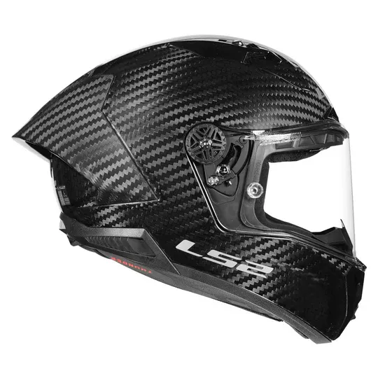 LS2 FF805 THUNDER CARBON GLOSS GP AERO HELMETS - Image 3