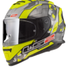 LS2 HELMET FF800 STORM II CYBORG H-V YELLOW GREY-06