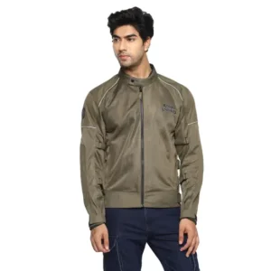 Royal Enfield Streetwind V2 Riding Jacket Shell Brown lightweight ventilated mesh jacket