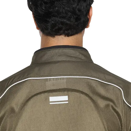 Royal Enfield Streetwind V2 Riding Jacket Shell Brown lightweight ventilated mesh jacket