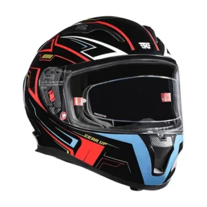 Royal Enfield SpeedX Full Face Helmet Black with ISI and DOT certification