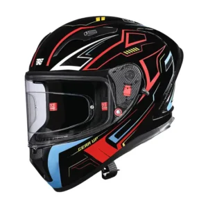 Royal Enfield SpeedX Full Face Helmet Black with ISI and DOT certification