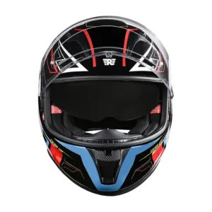 Royal Enfield SpeedX Full Face Helmet Black with ISI and DOT certification