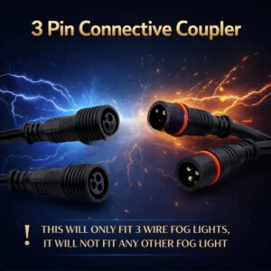 HJG 3 Pin Wireless Premium Copper Wiring Harness Kit with Remote Switch