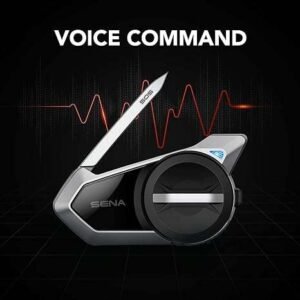 SENA 50S motorcycle Bluetooth headset with Harman Kardon speakers and Mesh Intercom