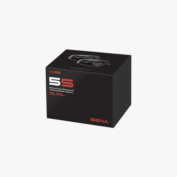 SENA 5S Bluetooth Communication System Dual Pack with HD speakers and intercom features