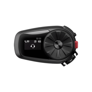 Sena 5S Bluetooth Communication System with HD speakers and LCD display mounted on helmet