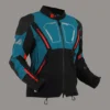 Royal Enfield Adventurer XT Riding Jacket Teal waterproof adventure touring jacket