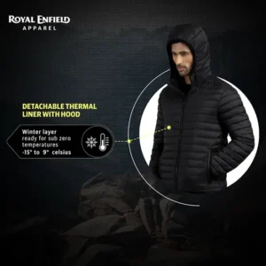 Royal Enfield Adventurer XT Riding Jacket Teal waterproof adventure touring jacket