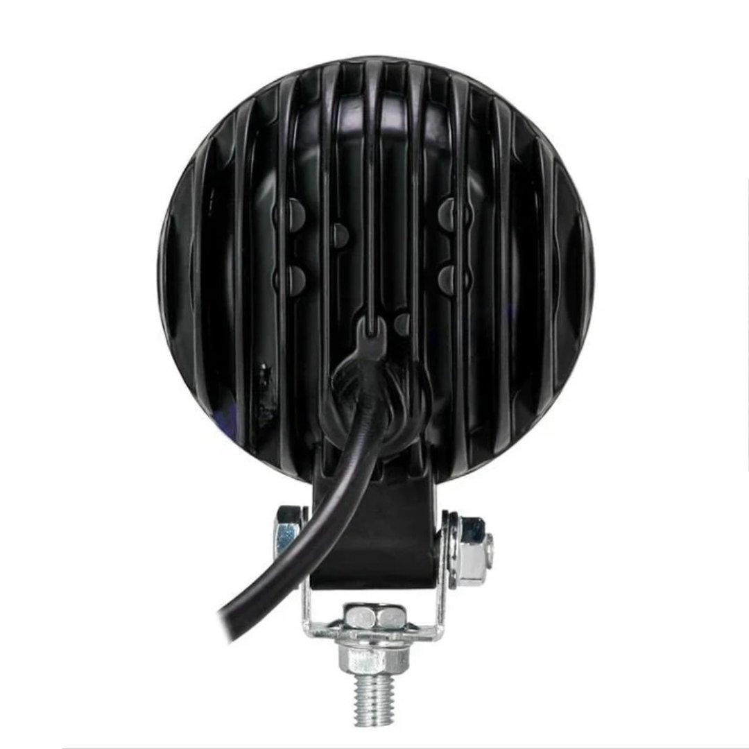 HJG W12 Classic 3 Inch Round LED Foglight with White and Amber DRL