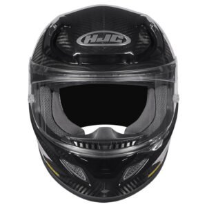 HJC RPHA 12 Carbon Solid Helmet Black full face carbon fibre motorcycle helmet