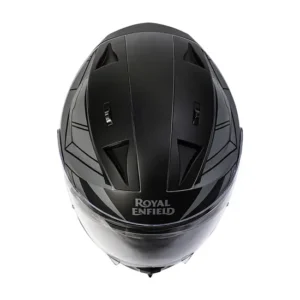 Royal Enfield Mettle Full Face Helmet Grey with high-impact PC-ABS shell