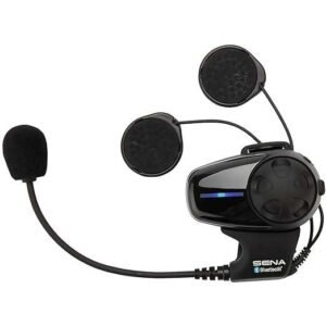 SENA SMH10 Motorcycle Bluetooth Headset and Intercom for Clear Rider Communication