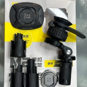 SMNU Quadlock Phone Holder Black Universal Motorcycle Mount