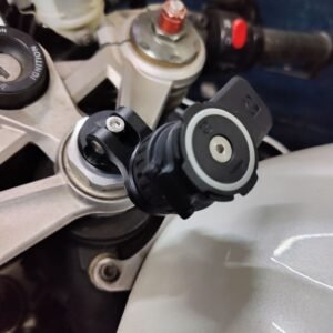 SMNU Quadlock Phone Holder Black Universal Motorcycle Mount