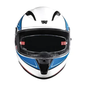 Royal Enfield SpeedX Full Face Helmet Blue with full face protection and durable thermoplastic shell