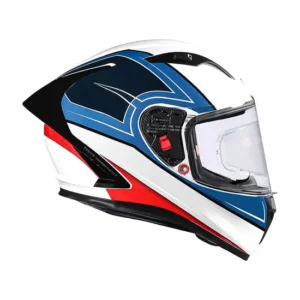 Royal Enfield SpeedX Full Face Helmet Blue with full face protection and durable thermoplastic shell