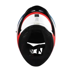 Royal Enfield SpeedX Full Face Helmet Blue with full face protection and durable thermoplastic shell