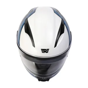 Royal Enfield SpeedX Full Face Helmet Blue with full face protection and durable thermoplastic shell