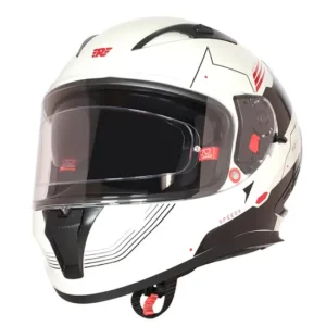 Royal Enfield SpeedX Full Face Blitz Helmet Off White ABS Shell
