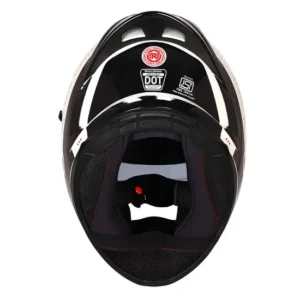 Royal Enfield SpeedX Full Face Blitz Helmet Off White ABS Shell