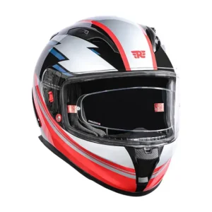 Royal Enfield SpeedX Full Face Helmet Red ISI DOT Certified Helmet